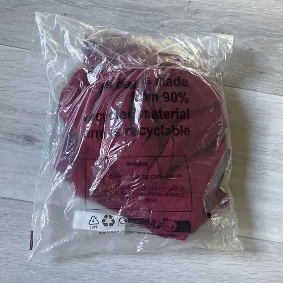 Pretty Little‎ Things Plus Burgundy Jersey Thigh Split Midi Skirt NWT. SZ 16 - Picture 6 of 6